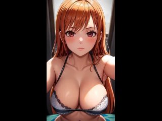 nami - tik-tok animation; big tits; big boobs; 3d sex porno hentai; (by @stable diffusion) [one piece]