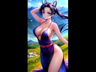 aoi kanzaki - tik-tok dance; animation; big boobs; 3d sex porno hentai; (by @stabledai) [demon slayer | kimetsu no yaiba]
