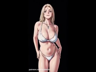 tsunade senju - tik-tok dance; animation; milf; 3d sex porno hentai; (by @stabledai) [naruto | boruto]